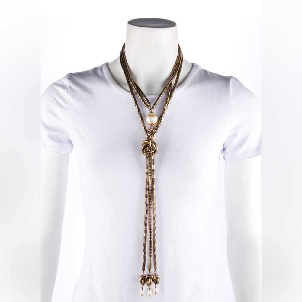 Weekend Max Mara necklace faux Pearl rare!